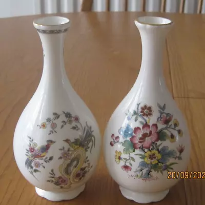 Buy Coalport China Miniature Ming Rose  Bud Vase & Paradise Bud Vase • 5£