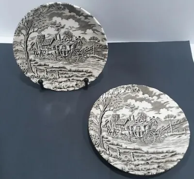 Buy 2 Royal Mail Fine Myott Staffordshire Ironstone Plate Made In England 5.5” • 23.98£