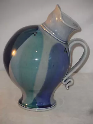 Buy Studio Pottery By Julia Land Large? Milk Jug Good Condition 9  ( 23cms ) High • 19.99£