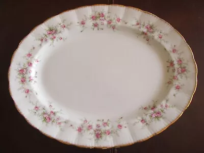 Buy Paragon Victoriana Rose  Large 16   Oval  Serving Platter In Very Good Condition • 9.99£