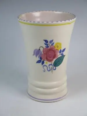Buy Vintage Poole Pottery Vase TRADITIONAL PATTERN KS Shape 980 • 9.99£