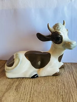 Buy Szeiler Figurine Large Cow Hand Painted 1960 Made In England • 14£