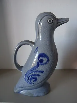 Buy Martz & Remy West German Pottery Glazed Stoneware Duck Bottle • 12.50£