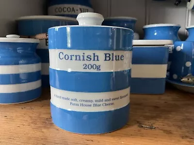Buy Cornishware Style Cornish Blue Cheese Pot • 10£