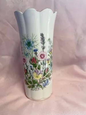 Buy Aynsley Wild Tudor Fine Bone China Vase ✅ 1069 • 24.99£