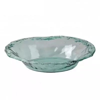 Buy Glass Fruit Bowl Murana In Recycled Glass 52x39xH12cm • 16.50£