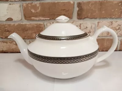 Buy Spode - Argent - Bone China Teapot. Y8631. Small Chip On Inside Of Lid. • 14.95£