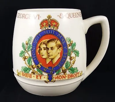 Buy Woods Ivory Ware 1937 George VI Coronation Mug • 9.99£