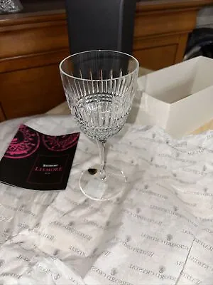 Buy New In Box Waterford Lismore Diamond White/Red Wine Goblet Lead Crystal • 94.87£