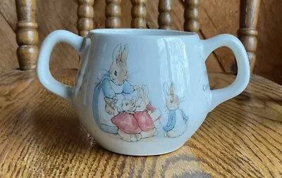 Buy Beatrix Potter, Peter Rabbit -wedgwood Child's Mug/cup Frederick Warne Handles • 8.64£