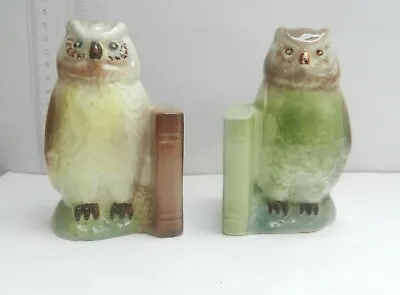 Buy Devonmoor Pottery Torquay Owl Bookends • 33£