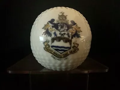 Buy Crested China - CHELMSFORD Crest - Golf Ball Plus Inscription - Carlton China. • 5.50£