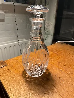 Buy Vintage Or Possibly Just Antique ? Lead Crystal Cut Glass Decanter • 10£