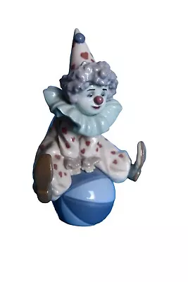 Buy Lladro  Clown Figurine 5813 Having A Ball  1991 Retired Antonio Ramos 7.5  Tal • 44.99£