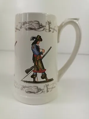 Buy Vintage Holkham England Pottery Tankard Mug Musketeers Cavaliers • 7£