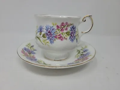 Buy Queen's Fine Bone China Rosina China Co. Ltd.  Wild Flowers  Tea Cup & Saucer • 18.97£