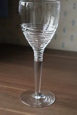 Buy 1 Jasper Conran Stuart Crystal  Strata  Large Wine Glass, Super Condition 25cm • 75£