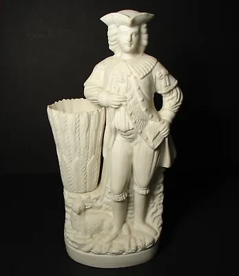 Buy Antique 19th C English Parian Ware Figurine - Cavalier With Vase And Sheep 11  • 216.86£