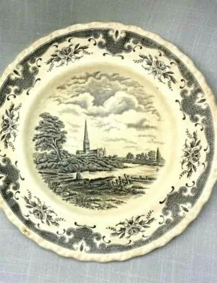 Buy W H Grindley. Staffordshire China, Salisbury Cathedral, Scenes After Constible • 12.65£