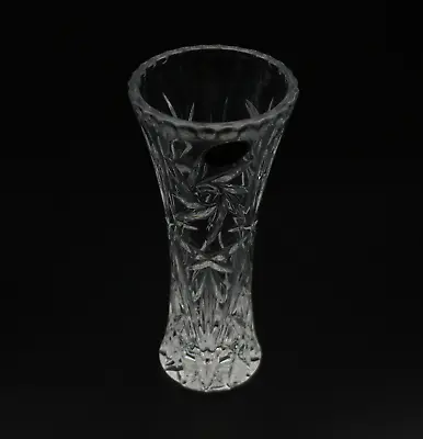 Buy Bohemia Lead Crystal Bud Vase - Over 24%Pbo - Czech Republic - Original Vintage  • 14£