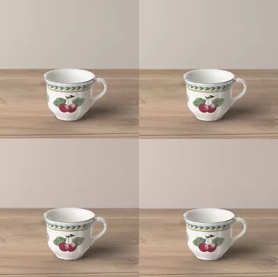 Buy 4x Villeroy & Boch French Garden Fleurence Coffee Cup 150ml, Porcelain • 49£