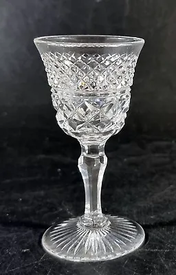 Buy Rare Vintage STUART Crystal Hand Cut Sherry Glass 8.9cm Tall  • 12.99£