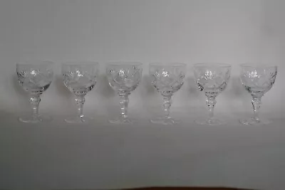 Buy Thomas Webb ? CHANTILLY Pattern ?? Set Of 6 Dessert Wine Glasses - 100ml • 24.95£