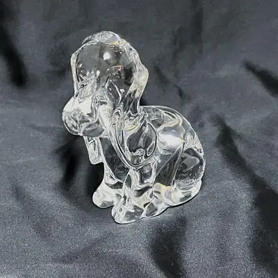 Buy Daum Crystal Glass Figurine Dog • 161.03£