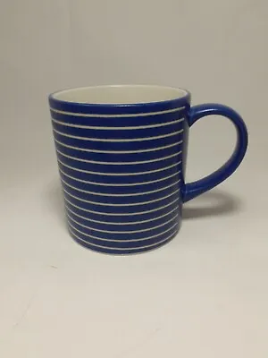 Buy *DENBY INTRO* Blue Striped Mug ( Slightly Damaged) • 3.99£