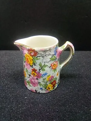 Buy Vintage Lord Nelson Ware English Porcelain Marina Floral Chintz Creamer 2 1/2  • 24.13£