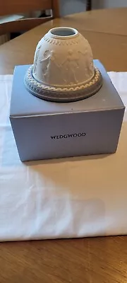 Buy Blue And White Wedgwood Jasperware,  Dancing Hours  Lithophane Candle Plate • 30£