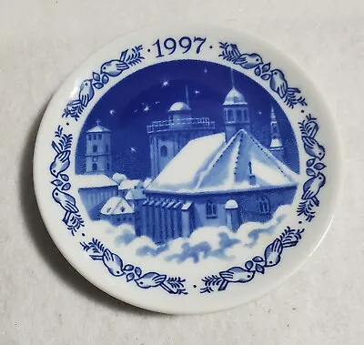 Buy Royal Copenhagen Christmas Collector Plate Plaquette 1997, Round Tower, 3  • 11.53£