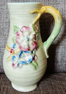 Buy Clarice Cliff MY Garden Cream Vase  Floral (Damage To Base) (12) • 24£