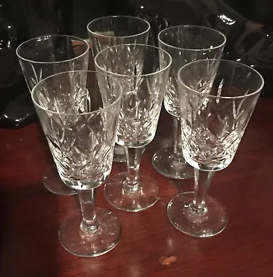 Buy Royal Doulton Angelique Claret Cordial 5    Glasses Lot 6 Euc • 47.66£