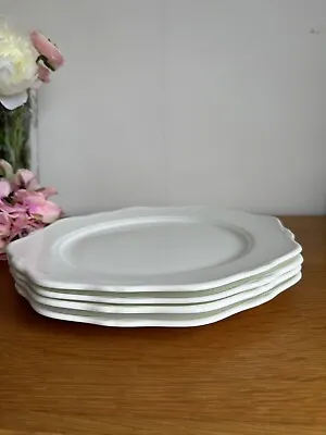 Buy Wedgwood Bone China White 31cm Large Plates X 4 • 29.75£