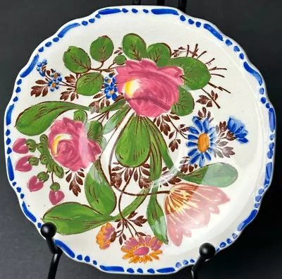 Buy Myott Staffordshire England China Peasantry Saucer Plate 4 3/4 In Floral • 18.95£
