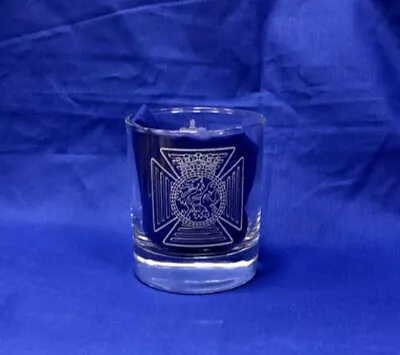 Buy UK Military Regimental Cut Crystal Square Decanter And Pair Of Whisky Glasses • 149.99£
