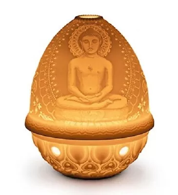 Buy Lladro Porcelain Lithophane Votive Light-lord Mahavira Was £80 Now £72.00 • 72£