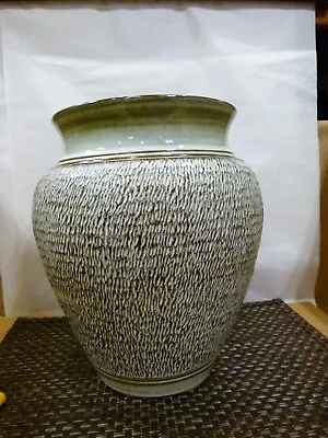 Buy Denby Large Bracken Stoneware Vase  23cm,(9.05 ) Wide X  26.5cm,(10.43 ) High • 48£