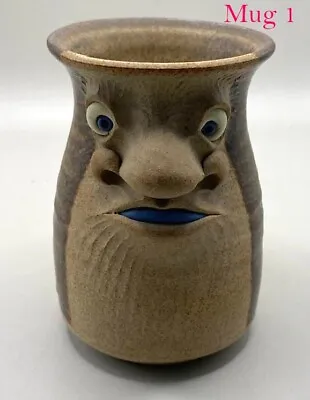 Buy 1 X Vintage Muggins Pottery Ugly Face Mug - 6 Available • 20£
