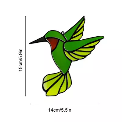 Buy Stained Glass Birds Window Hangings - Set Of 2 • 11.29£