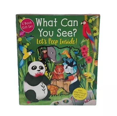 Buy What Can You See? Let's Peep Inside! - 4 Book Giftset ⭐️⭐️⭐️⭐️⭐️ ✅️ • 13.49£
