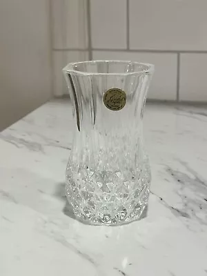 Buy Cristal D Arques Glass Lead Crystal Vase - Anemones Pattern - 5  Tall • 19.21£