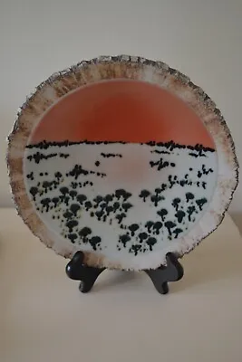 Buy Rhynne Tanton Signed Australian Glazed Pottery Dish.Excellent Condition • 16£