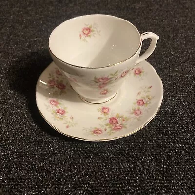 Buy Vintage Duchess Bone China June Bouquet Pink Roses Teacup & Saucer Tea Set • 4.99£
