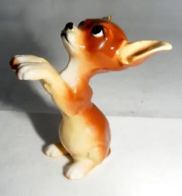 Buy Hagen-Renaker Ceramic Animal Figure Pedigree Chihuahua Begging Brown 15281 • 22£