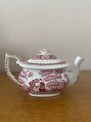 Buy Spode Tower Copeland Pink Teapot • 25£