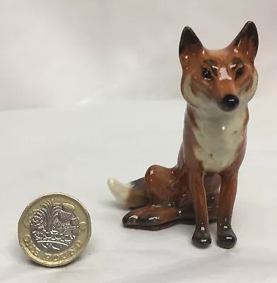 Buy Small Vintage Beswick Seated Red Fox • 14.99£