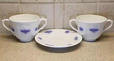 Buy Adderley China Chelsea Pattern Pr Bouillon Cups 1 Saucer 3 Pcs Total • 14.45£