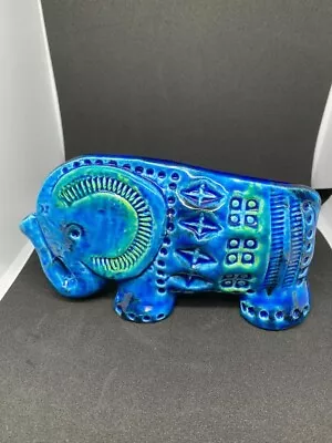 Buy BITOSSI Rimini Blue Elephant Ornament Objects Figurine • 157.33£